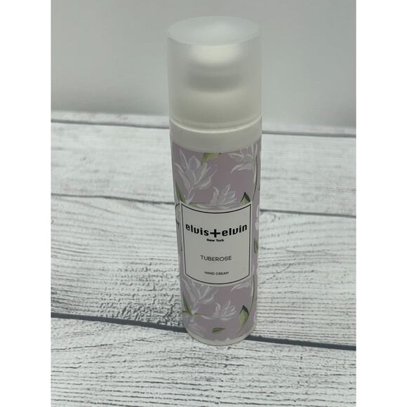 New Elvis + Elvin Soothing Deep Therapy Hand Cream Tuberose 75ml/2.5 fl oz - Picture 2 of 5